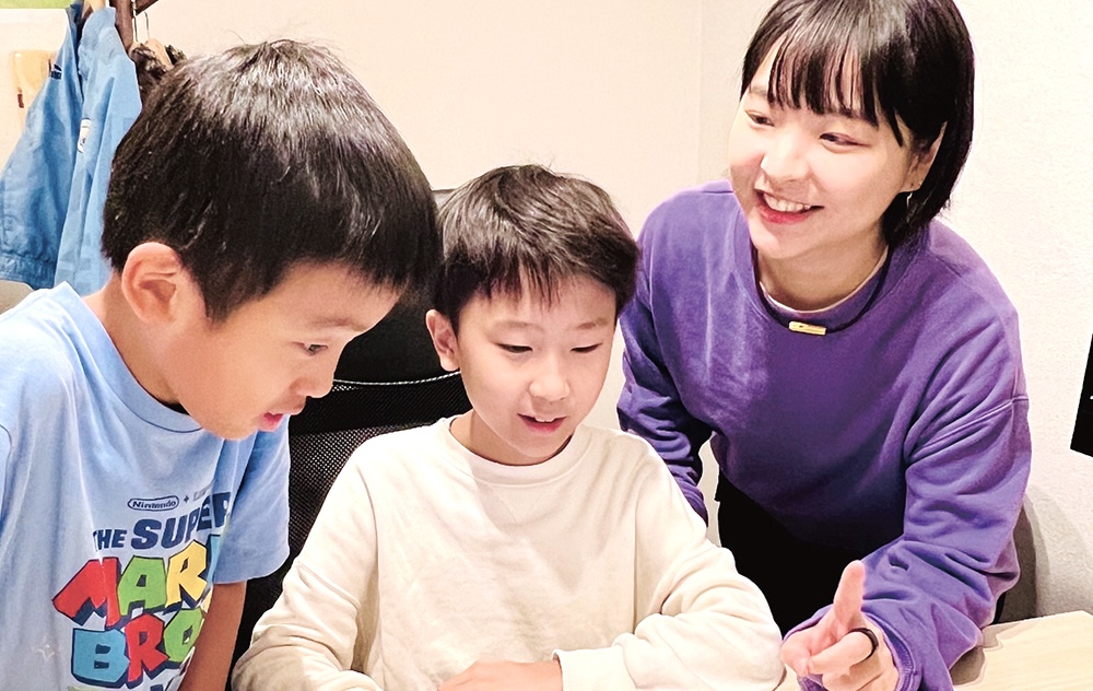 中野校で学ぶ子ども